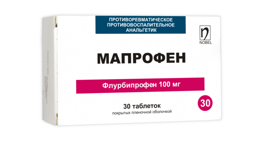 Мапрофен 100мг 30 Таб