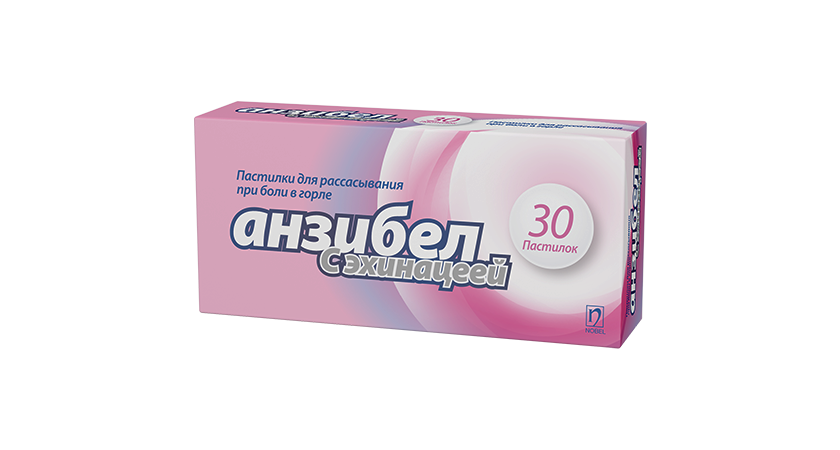 Anzibel echinacea 30 pastilles