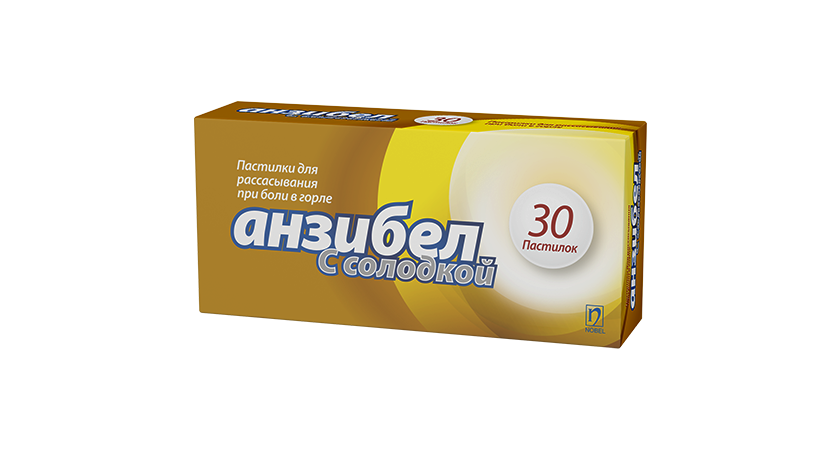 Anzibel licorice 30 pastilles