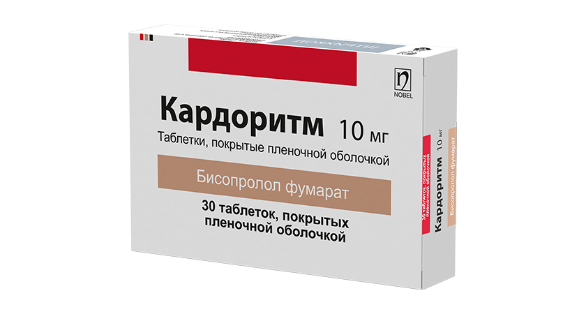Кардоритм 10 мг 30 таб