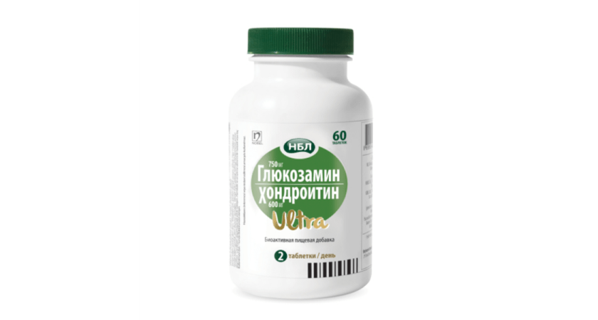 НБЛглюкозамин Хондроитин Ультра 60 Таб.